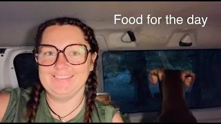 What I eat in a day living in my car #adayinmylife #vanlife #glutenfree #plantbased