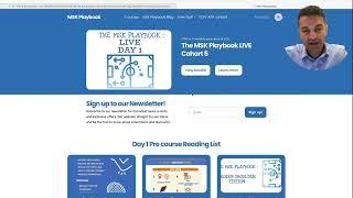 The MSK Playbook LIVE course intro