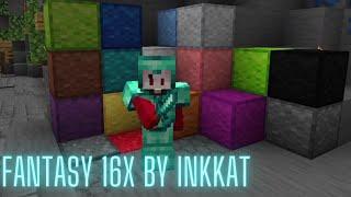 Fantasy 16x by InkKat Best Texture Pack For Hypixel Bedwars + Gameplay #bedwars