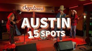 Austin Live Music Uncovered: 15 venues and artists