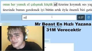 Pov : MrBeast En Hızlı Yazana 31M Verecektir Ve #shorts