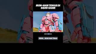 boneka squid game jadi iron-man