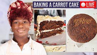 A moist carrot and frosting cake with a secret ingredient|Simple baking EP4