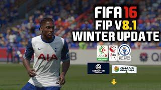 FIFA 16 PC OFFICIAL FIP V8.1 - FIFA INFINITY PATCH WINTER UPDATE 2024/2025
