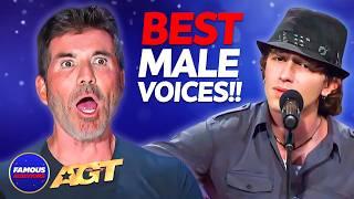 TOP 10 Male Singers On AGT! 