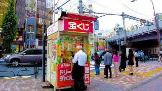 Ebisu in Tokyo  Old-fashioned Japanese town4K ASMR non-stop 1 hour 03 minutes