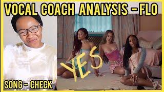 Vocal Coach Analysis - FLO x CHECK | I CANNOT! #flo #newsong #vocalanalysis #reaction #rnb