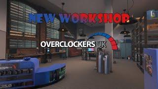 Touring The NEW Overclockers UK DLC Workshop (Update 1.7.5) - PC Building Simulator