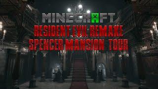 Minecraft - Resident Evil Remake Spencer Mansion Tour