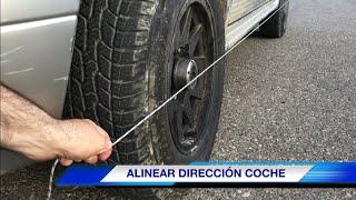 Como Alinear Dirección Coche de Paralelo auto en casa 4x4