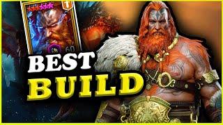 The BEST Damage Dealing Fusion!! Thor Faehammer Build / Review! RAID: Shadow Legends