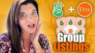 Group Listings on Etsy Using Printify 2023 -FULL TUTORIAL to Make Money on Etsy (Print on Demand)