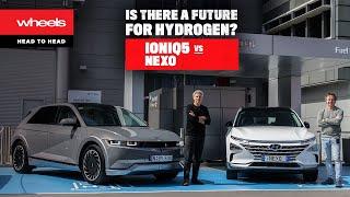 Hyundai Ioniq 5 EV vs Nexo FCEV | Wheels Australia