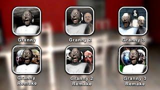Granny All Official Chapters 1 2 3 PC Vs Remake Full Gameplay - Granny New Update