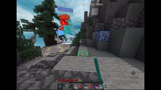 Another good combo for mobile on the hive Skywars! (Minecraft)