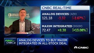 Analog Devices CEO Vincent Roche on plan to buy Maxim Integrated