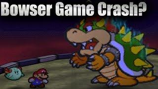 Attempting to Beat Paper Mario Crashes Paper Mario