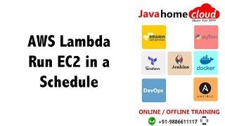 AWS Lambda : run EC2 instances in schedule using python