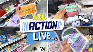 Live bei ACTION XXXL Haul  Rundgang in Action Filiale | Reisen Garten Deko Beauty Essen Haushalt