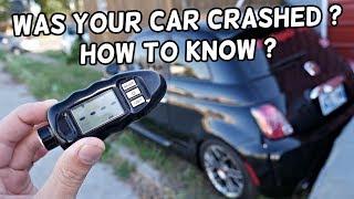 HOW TO KNOW IF CAR HAS BEEN REPAINTED BY USING CAR SYS PAINT THICKNESS GAUGE