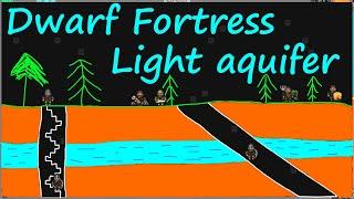 Dwarf Fortress - Light aquifer. Лёгкий водоносный горизонт - прохождение.