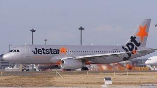 Jetstar Airways Airbus A320-200 VH-VFI Takeoff from NRT 34L