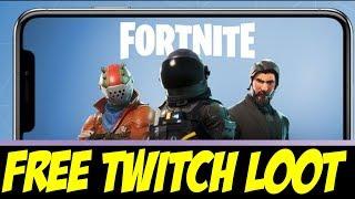 Fortnite Free Twitch Prime Skins & Fortnite Mobile Version!