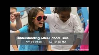 Well Being After School : Children tell us how they spend their time