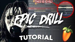 HOW TO MAKE DARK, EVIL, GOTHIC, ORCHESTRAL DRILL, EPIC TRAP TYPE BEATS (How To Make A UK Drill Beat)