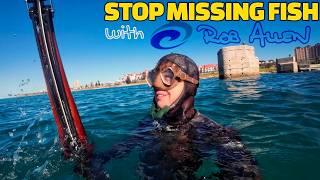 How re-learned to aim with @RobAllenSpearfishing | Testing the Timberline at the Shooting Range