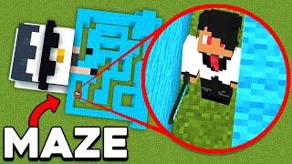 I Got Trapped In An ILLEGAL MAZE In This Minecraft SMP