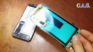 Samsung J6, J600 - Замена экрана и микрофона, разборка, сборка