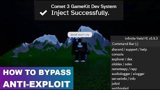 HOW TO BYPASS ROBLOX ANTI-EXPLOIT 2023 (Bypass Byfron)