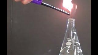 Chemistry Magic Trick:  Light Water on Fire