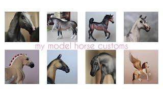 Мои кастомы моделей лошадей l MODEL HORSE CUSTOMS SLIDESHOW