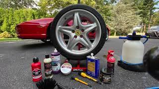 Ferrari F355 Concours Level Wheel Detailing | Auto Fanatic