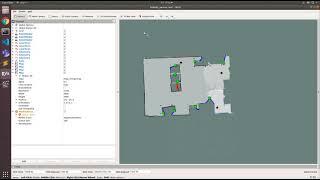 Frontier Based Exploration Algorithm Demonstration.