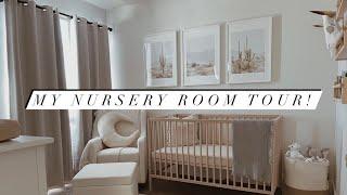 NURSERY ROOM TOUR / ORGANIZATION ! Minimalist + Gender Neutral Colors