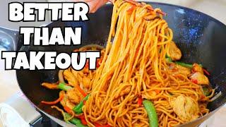 Chicken Lo Mein Recipe: Better Than Takeout!