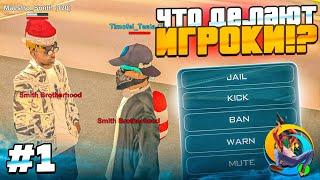 #1 СЛЕЖУ за ИГРОКАМИ, что ДЕЛАЮТ ИГРОКИ на ONLINE RP (Samp mobile)