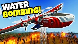 Water BOMBING WILDFIRES In Stormworks Multiplayer!