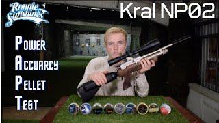 Kral NP02 Air Rifle Power, Accuracy & Pellet Test | Ronnie Sunshines