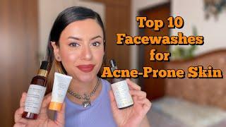 Top 10 Facewashes for Combination Acne-Prone Skin  Best Vegan Facewashes in India | Preiti Bhamra