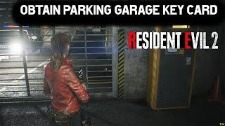 Obtain Parking Garage Key Card (Obtain Electronic Part) - Resident Evil 2 Claire