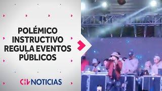 POLÉMICO INSTRUCTIVO para regular eventos culturales municipales: Así reaccionaron músicos chilenos