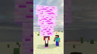 Holding Bigger and Bigger Bedrock - Baby zombie minecraft animations