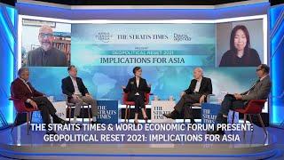 Geopolitical Reset 2021: Implications for Asia | ST-WEF Webinar | Davos Agenda 2021