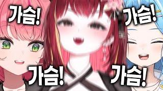[스텔라이브] 야화 듀오가 아닌 성희롱 듀오가 되어 버린 나나와 타비