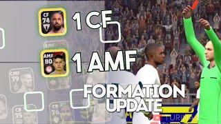 1CF 1AMF  9 Formation Update eFootball 2023 mobile 01/12