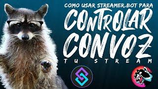 Controla tu obs con la voz usando Streamerbot